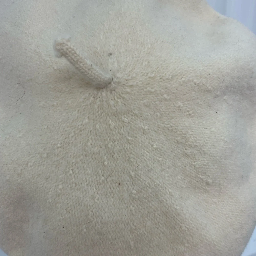 Forbusite Women’s Cream Beret - Picture 7 of 12